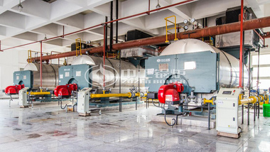 中正鍋爐于哈爾濱光宇蓄電池運行的WNS系列燃氣蒸汽鍋爐