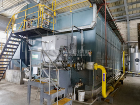 30噸SZS系列冷凝式燃氣蒸汽鍋爐項目（利爾化學）