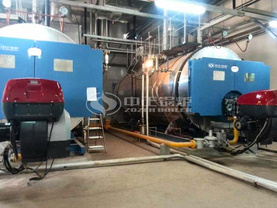10噸WNS系列冷凝式燃氣蒸汽鍋爐項目（SK海力士）