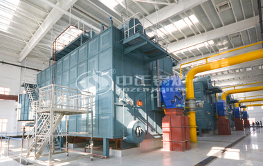 29MW SZS系列燃氣熱水鍋爐項目（天津師范大學）