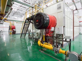 35噸SZS系列冷凝式燃氣蒸汽鍋爐項目（瀘州北方公司）
