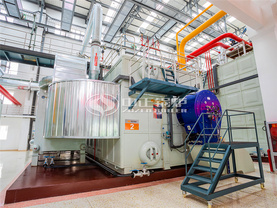 天津市58MW SZS系列環保燃氣熱水鍋爐項目（嘉海供熱站）