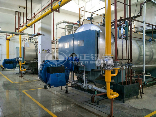 烏魯木齊鐵路局哈密機務段10噸WNS系列燃氣蒸汽鍋爐改造工程