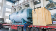 發往江蘇溧陽的中正6噸WNS系列燃氣蒸汽鍋爐