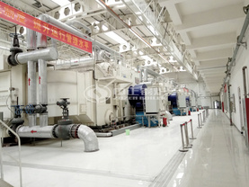 為鄭州火車站提供熱源保障的25噸SZS系列燃氣蒸汽鍋爐項目