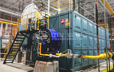 榆樹灣煤礦SZS系列、WNS系列低氮環保型燃氣蒸汽鍋爐項目