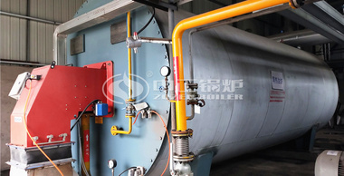 江陰華昌食品添加劑400萬大卡YQW系列燃氣導熱油鍋爐項目