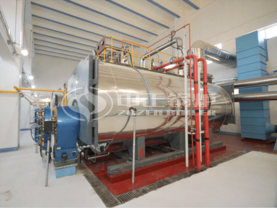 北京通州經濟開發區14MW WNS系列燃氣熱水鍋爐項目
