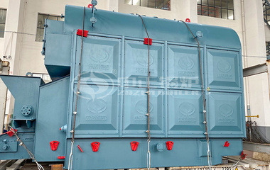 蒙古國食品行業2噸DZL系列燃煤鏈條爐排蒸汽鍋爐項目