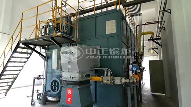 運行于中化集團湖南郴州弘源化工的20噸SZS系列冷凝式燃氣蒸汽鍋爐