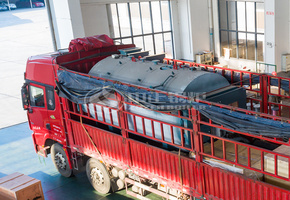 富盛食品2噸WNS系列環保型三回程燃氣蒸汽鍋爐項目