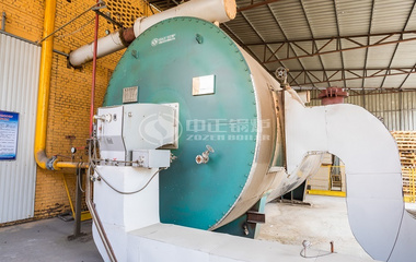 華遠礦棉板業700萬大卡YQW系列燃油燃氣導熱油鍋爐項目