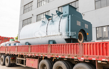商丘市立醫院6噸節能環保WNS系列燃氣蒸汽鍋爐項目