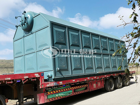 佳立馬鈴薯產業20噸環保型SZL系列鏈條爐排水管蒸汽鍋爐項目