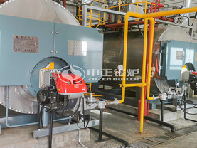 新疆吐哈站1.4MW燃氣熱水環保鍋爐供暖項目