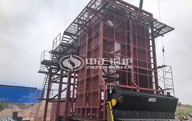 寧夏福寧廣業35噸SZL系列燃煤蒸汽鍋爐淀粉加工項目