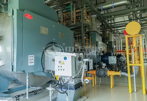 武威伊利WNS系列15噸燃氣蒸汽鍋爐項目