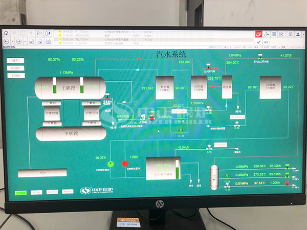 SZS系列燃氣鍋爐擁有智能化控制系統