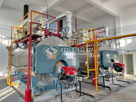 新疆喀什站WNS系列4噸天然氣蒸汽鍋爐項目