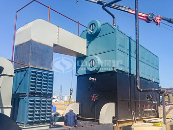 土耳其EFOR公司10噸SZL系列燃生物質蒸汽鍋爐發電項目
