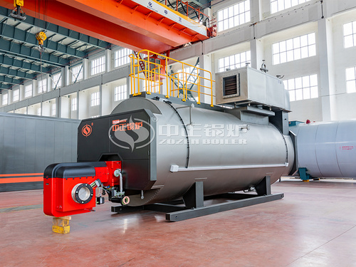 天地藥業6噸WNS系列三回程燃氣蒸汽鍋爐項目
