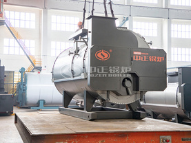 浙江多元紡織10噸燃氣蒸汽鍋爐項目