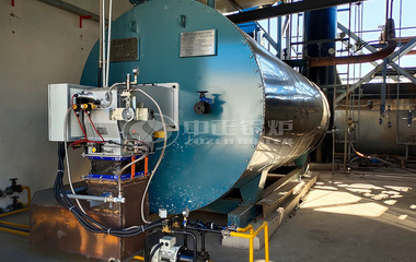 中器環保YY(Q)W系列300萬大卡輕柴油導熱油鍋爐項目