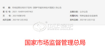 聚焦鍋爐節能環保技術規程 中正鍋爐靠性能實力“出圈”