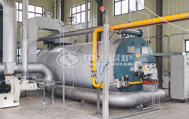 山東永冠新材料YQW系列燃氣導熱油鍋爐項目