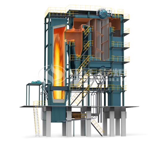 SHX系列循環(huán)流化床熱水鍋爐