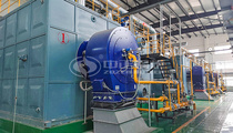 黃陵熱力陽光供熱站46MW燃氣熱水鍋爐項目
