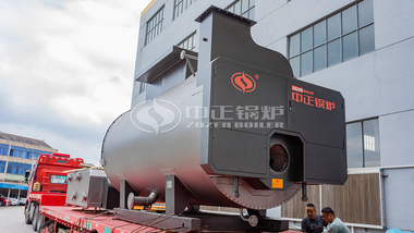 40噸熱水鍋爐供應商選中正鍋爐爐型全品質高