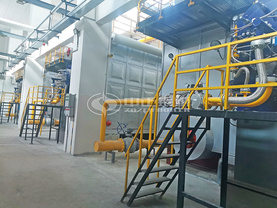 蘭州金港城SZS系列29MW燃氣熱水鍋爐供熱項目