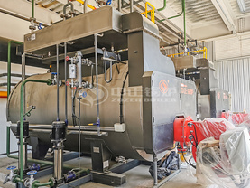 黃石聞泰WNS系列3噸燃氣蒸汽鍋爐項目