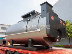 惠云鈦業15噸WNS系列三回程燃氣蒸汽鍋爐項目