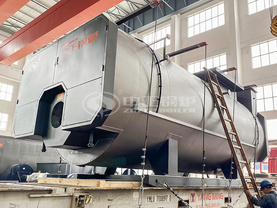 禮鼎半導體WNS系列12噸燃氣蒸汽鍋爐項目