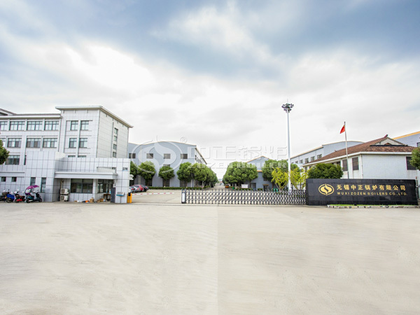 座落于太湖之濱的中正鍋爐占地面積15萬㎡