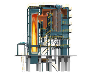 SHX系列循環(huán)流化床熱水鍋爐