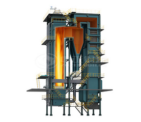 QXX系列循環(huán)流化床熱水鍋爐