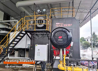 红石梁热电SZS系列35吨天然气蒸汽锅炉项目
