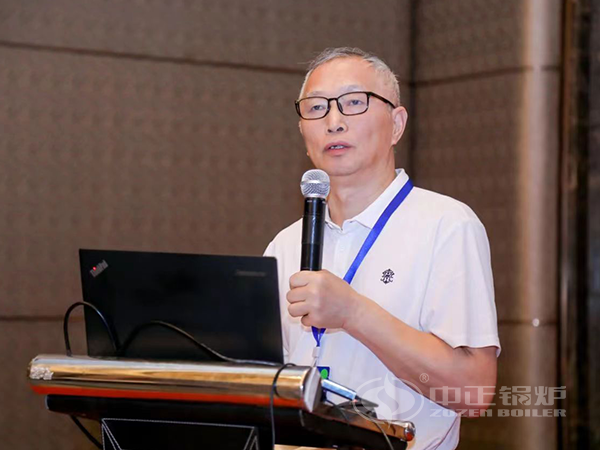 中正鍋爐技術總監朱秋平先生發表演講