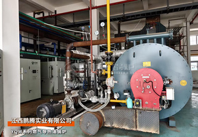江西鵬騰YQW系列160萬大卡燃氣導熱油鍋爐化工行業項目