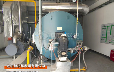 泰州崴思YQW系列160萬大卡燃氣導熱油鍋爐項目