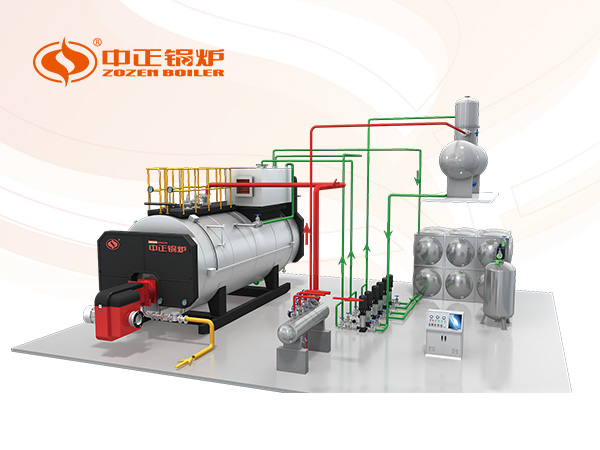 河北20噸臥式蒸汽鍋爐
