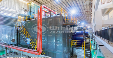 旭陽熱力：中正鍋爐SZS系列29MW燃氣熱水鍋爐應(yīng)用于天津地區(qū)供熱行業(yè)項目