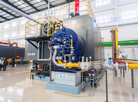 中正鍋爐SZS系列燃氣熱水鍋爐助力北方冬季供暖項目