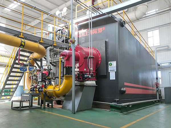 運行于內蒙古化工企業的中正鍋爐25噸燃氣蒸汽鍋爐