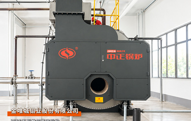 陜西省：中正鍋爐WNS系列4噸/時(shí)燃?xì)庹羝仩t有色金屬行業(yè)項(xiàng)目