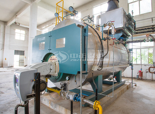 永乐高锅炉4吨/时WNS系列蒸汽锅炉运行图