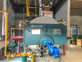  2吨WNS系列冷凝式燃气蒸汽锅炉项目（宜兴必清）